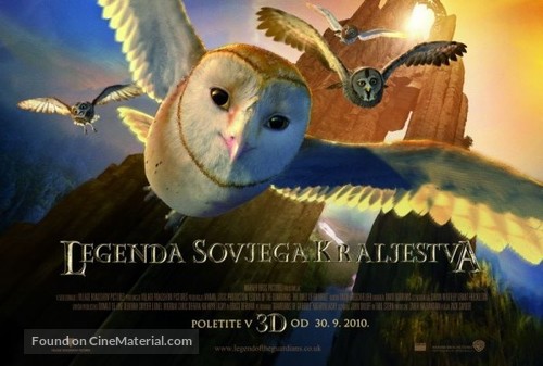 Legend of the Guardians: The Owls of Ga&#039;Hoole - Slovenian Movie Poster