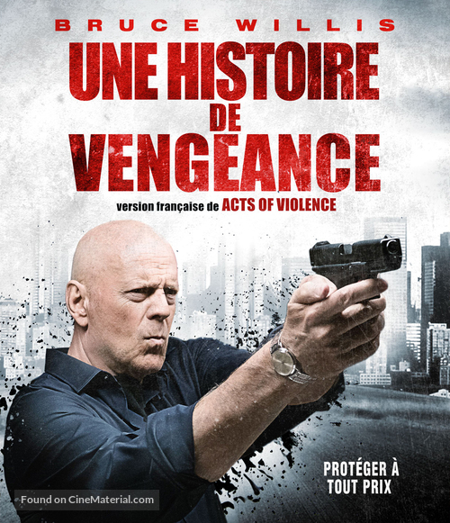 Acts of Violence - Canadian Blu-Ray movie cover