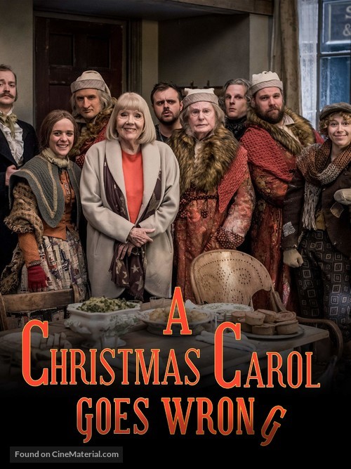 A Christmas Carol Goes Wrong - British Movie Cover