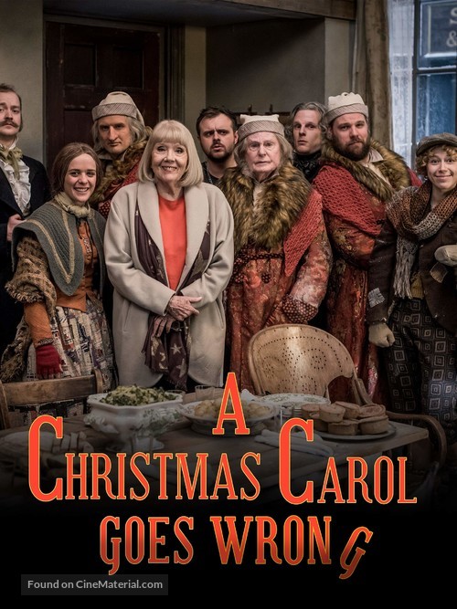 A Christmas Carol Goes Wrong - British Movie Cover