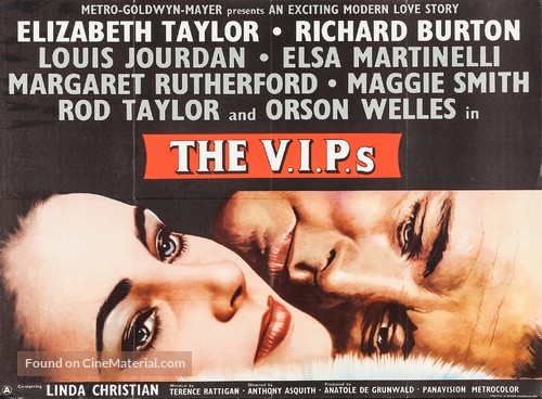 The V.I.P.s - British Movie Poster