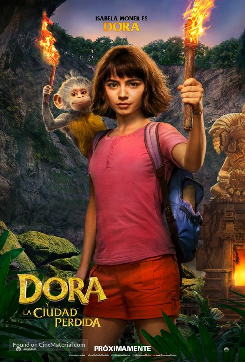 Dora and the Lost City of Gold - Argentinian Movie Poster