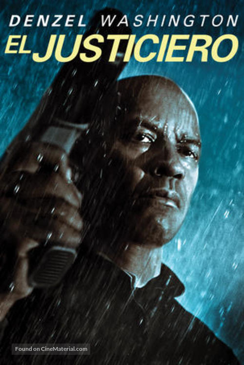 The Equalizer - Argentinian DVD movie cover