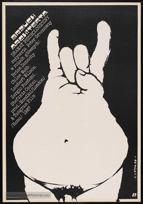 The Belly of an Architect - Polish Movie Poster