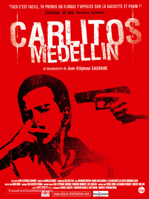 Carlitos Medellin - French Movie Poster