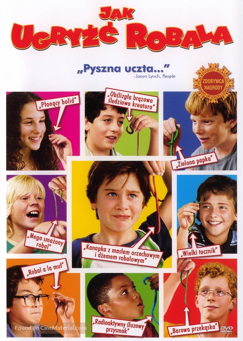 How to Eat Fried Worms - Polish DVD movie cover