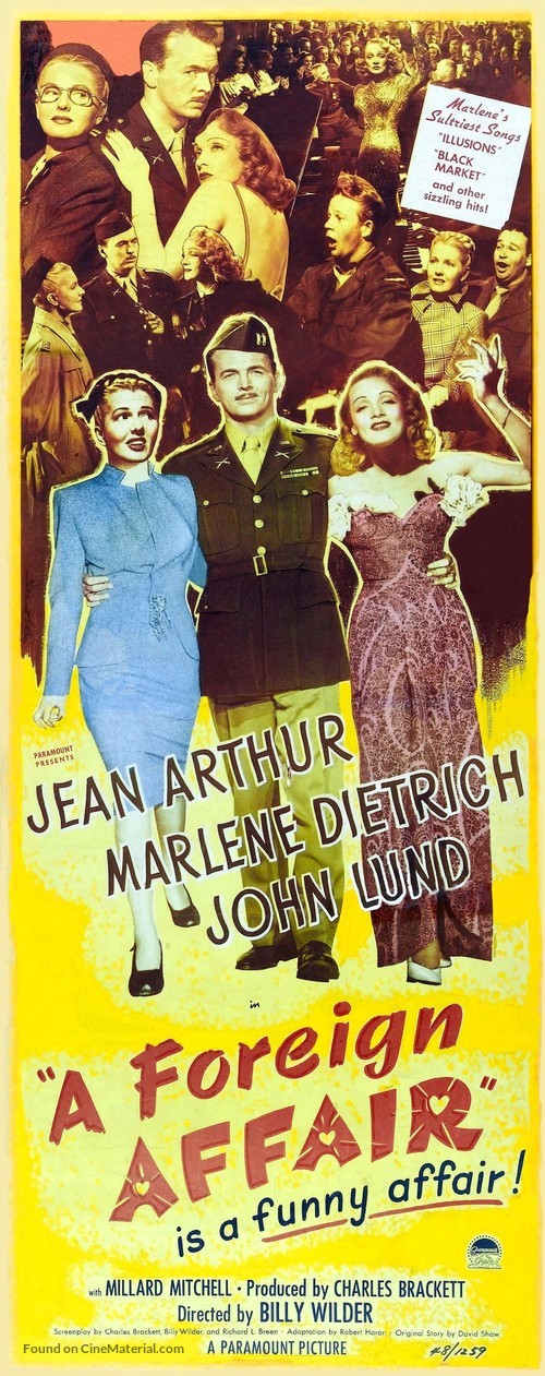 A Foreign Affair - Movie Poster