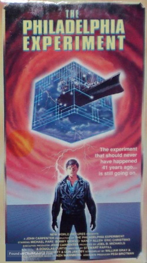 The Philadelphia Experiment - VHS movie cover