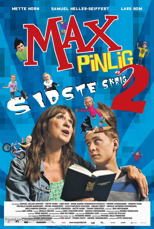 Max Pinlig 2 - Danish Movie Poster