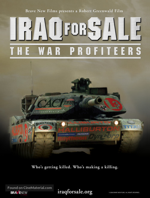 Iraq for Sale: The War Profiteers - Movie Poster