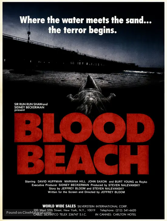 Blood Beach - Movie Poster