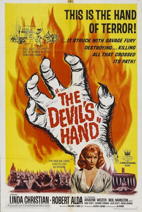 The Devil&#039;s Hand - Movie Poster