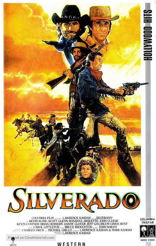 Silverado - German VHS movie cover
