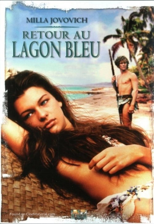 Return to the Blue Lagoon - French Movie Cover