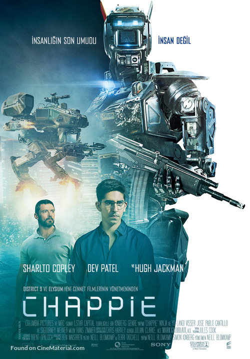 Chappie - Turkish Movie Poster