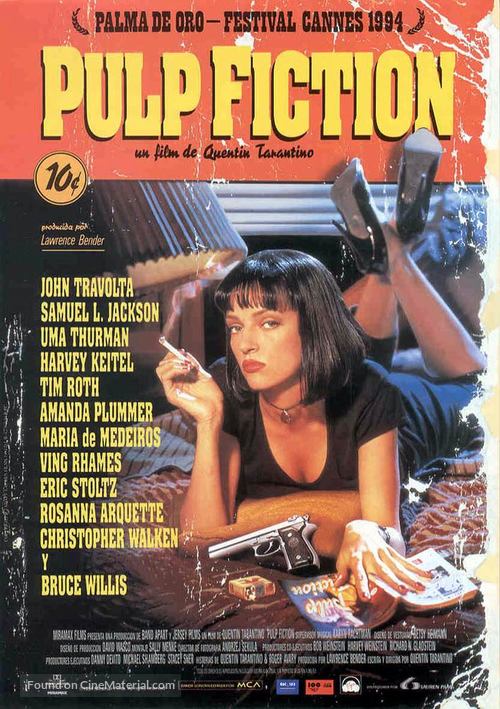 Pulp Fiction - Spanish Movie Poster