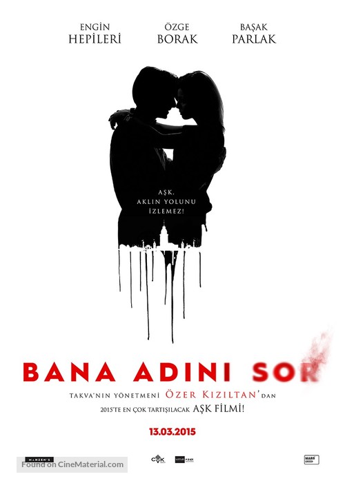 Bana Adini Sor - Turkish Movie Poster