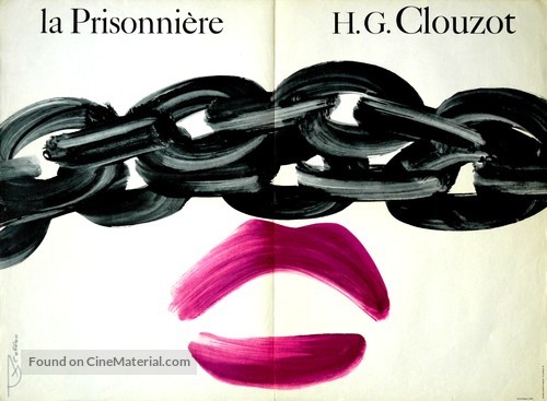 Prisonni&eacute;re, La - French Movie Poster