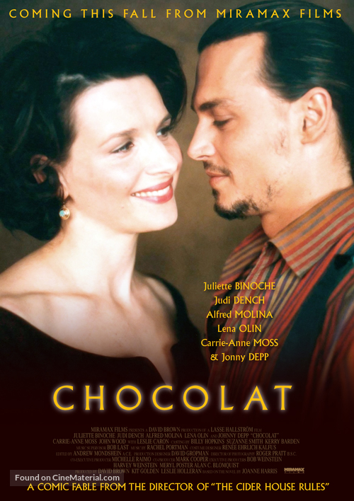 Chocolat - Movie Poster