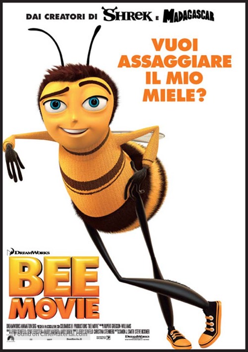 Bee Movie - Italian Movie Poster