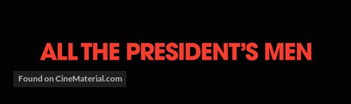 All the President&#039;s Men - Logo
