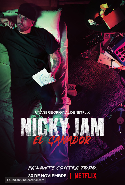 &quot;Nicky Jam: El Ganador&quot; - Colombian Movie Poster