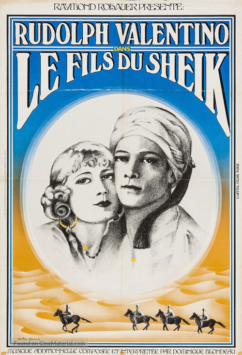 The Son of the Sheik - French Movie Poster