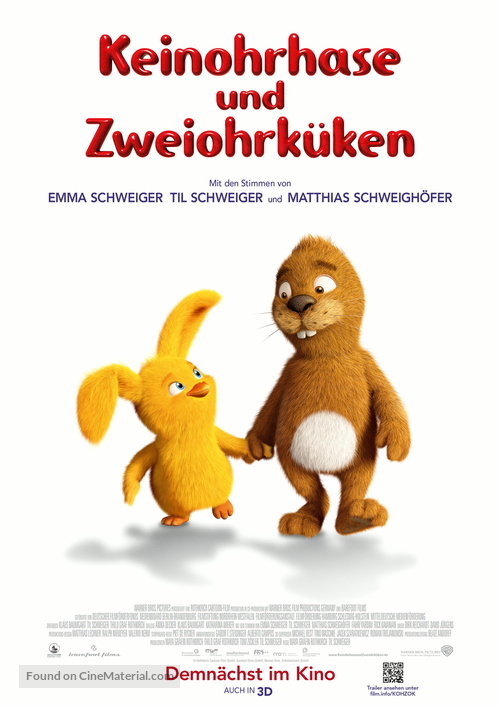 Keinohrhase und Zweiohrk&uuml;ken - German Movie Poster