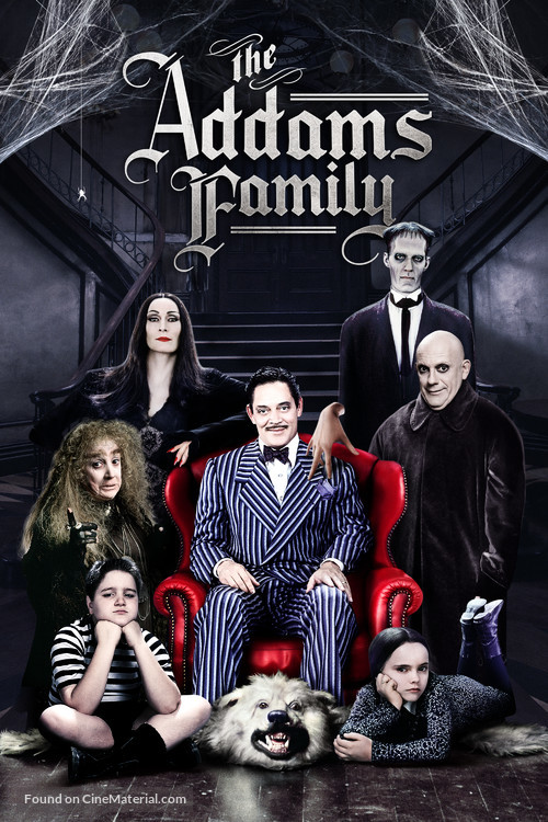 The Addams Family - British Movie Cover