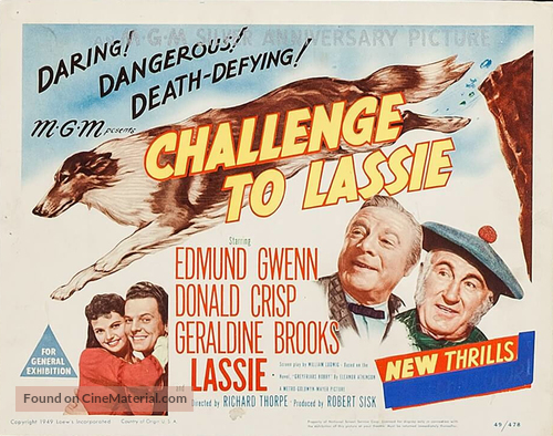 Challenge to Lassie - Movie Poster