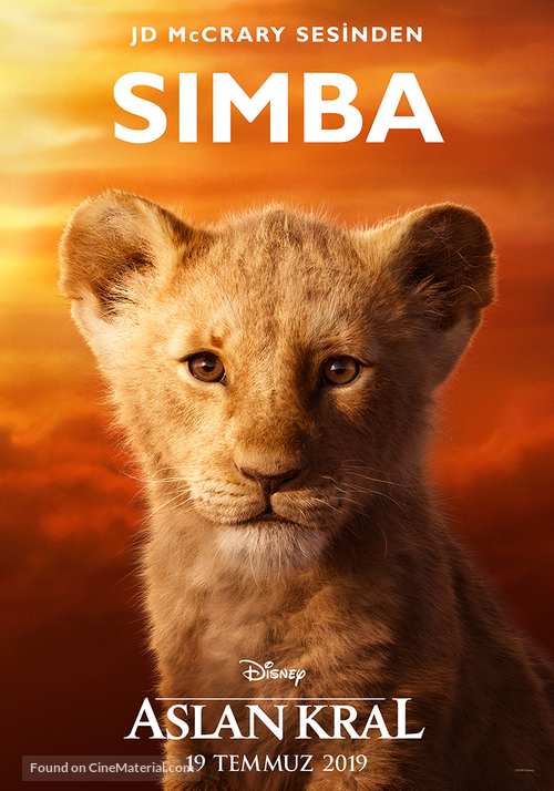 The Lion King - Turkish Movie Poster
