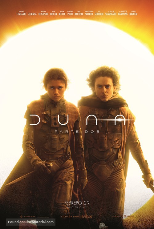 Dune: Part Two - Mexican Movie Poster