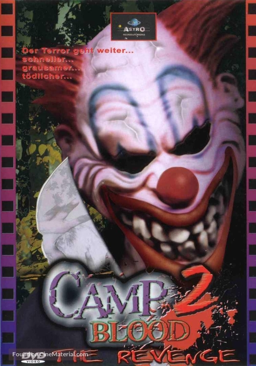 Camp Blood 2 - German DVD movie cover