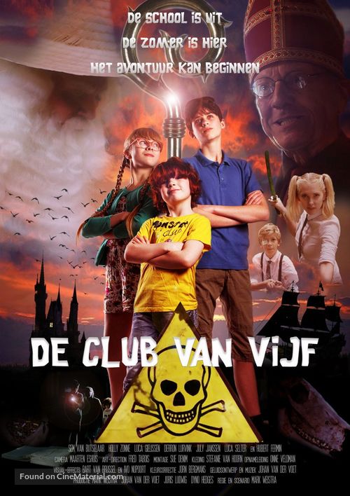 De Club van 5 - Dutch Movie Poster