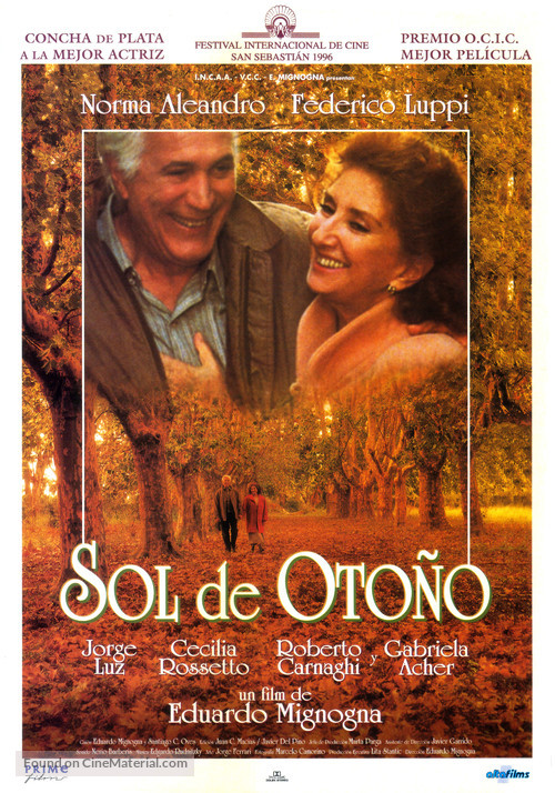 Sol de oto&ntilde;o - Spanish Movie Poster