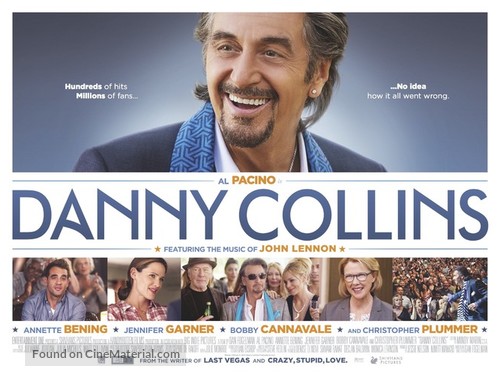 Danny Collins - British Movie Poster