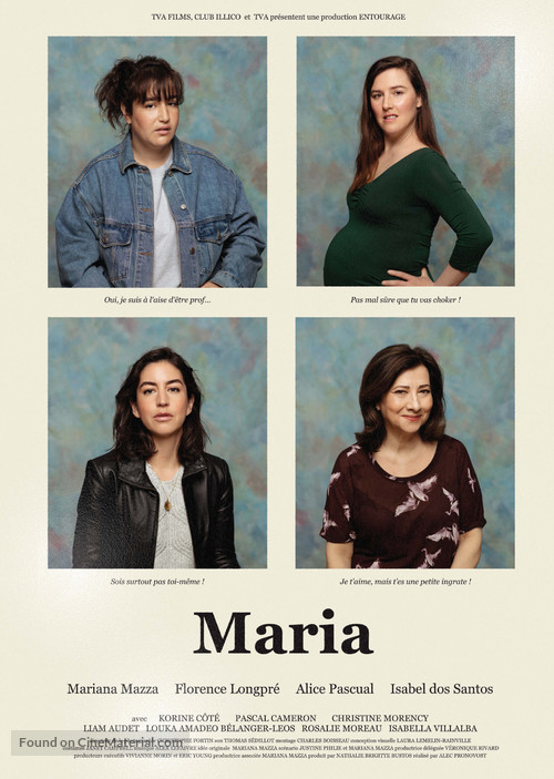 Maria - Canadian Movie Poster