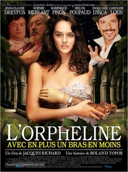 L&#039;orpheline avec en plus un bras en moins - French Movie Poster