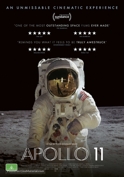 Apollo 11 - Australian Movie Poster