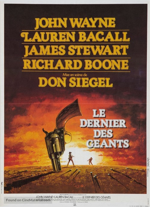 The Shootist - French Movie Poster