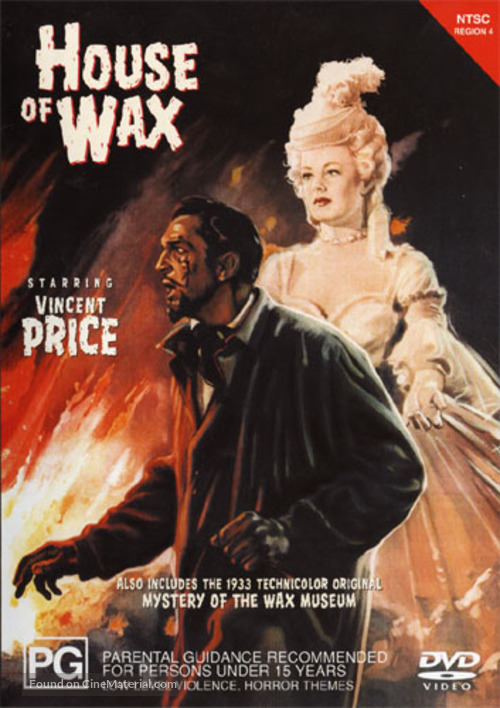 House of Wax - Australian DVD movie cover