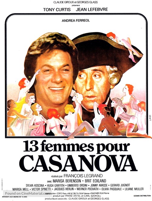 Casanova &amp; Co. - French Movie Poster