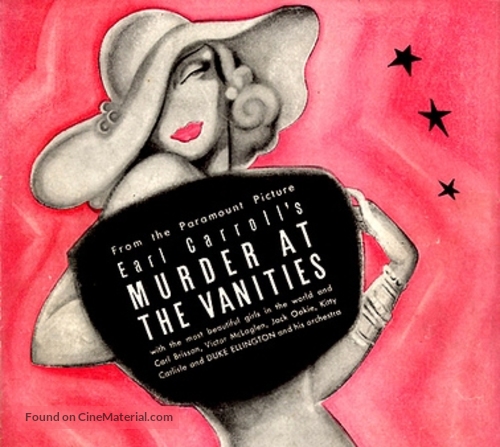 Murder at the Vanities - poster