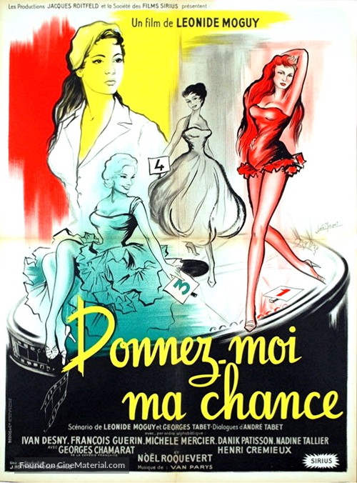 Donnez-moi ma chance - French Movie Poster