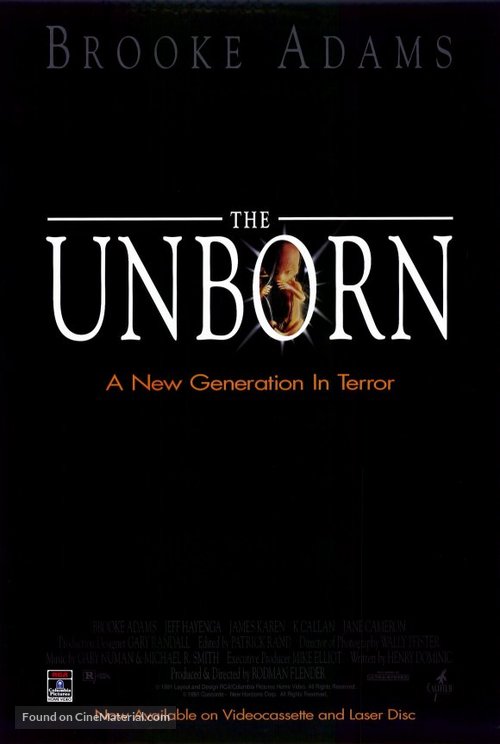 The Unborn - Video release movie poster