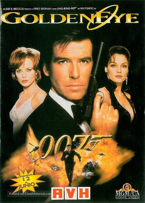 GoldenEye - Argentinian DVD movie cover