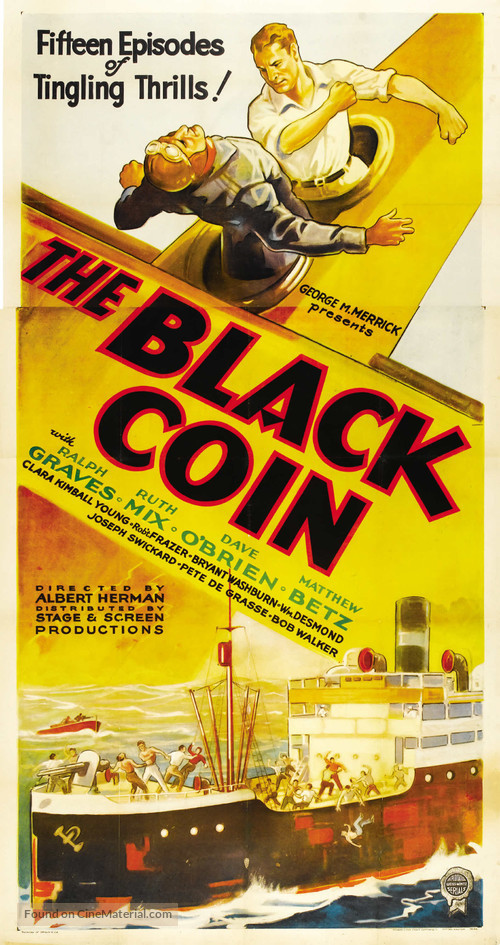 The Black Coin - Movie Poster