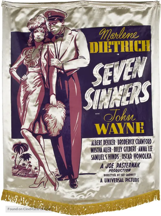 Seven Sinners - poster