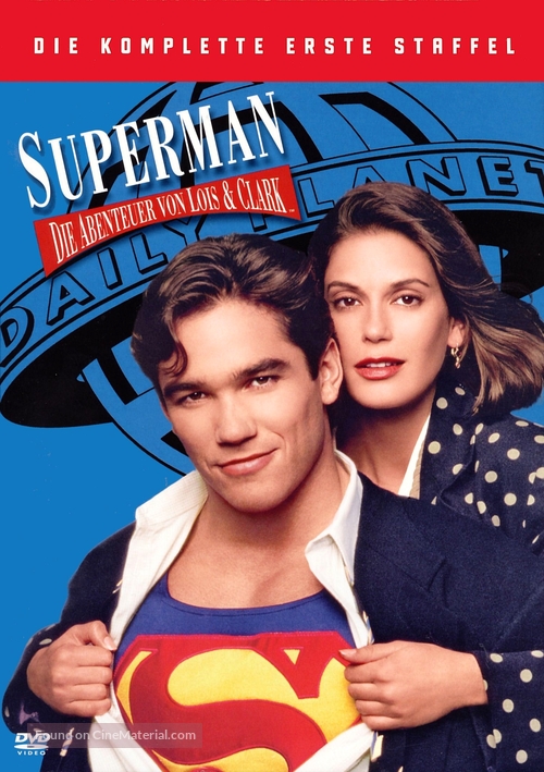 &quot;Lois &amp; Clark: The New Adventures of Superman&quot; - German DVD movie cover