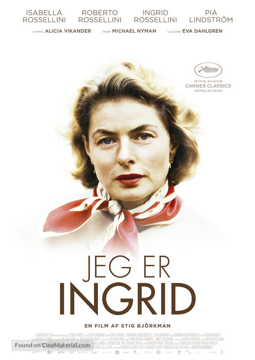Jag &auml;r Ingrid - Danish Movie Poster